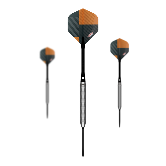 Bulls NL Volt Orange Convertible Point Steeldarts Bulls NL Volt Orange Convertible Point Steeldarts