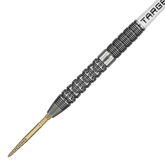 Target Redux 01 Swiss Point Steeldarts Gezeigt werden die Target Redux 01 Swiss Point Steeldarts. Diese Darts sind bekannt für ihre innovative Technologie.