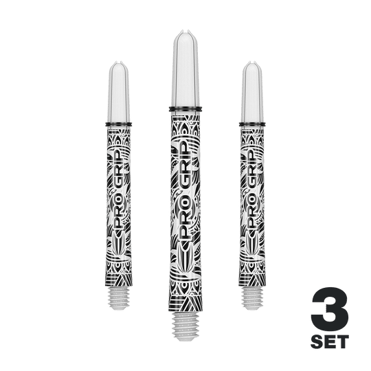 Target Pro Grip Ink Shafts - 3 Sets - Weiß