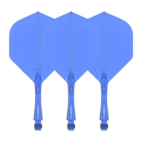 Winmau Fusion Flight Shaft System Standard Blau