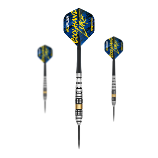 Red Dragon Luke Humphries Brass Steeldarts - 21 g Red Dragon Luke Humphries Brass Steeldarts - 21 g