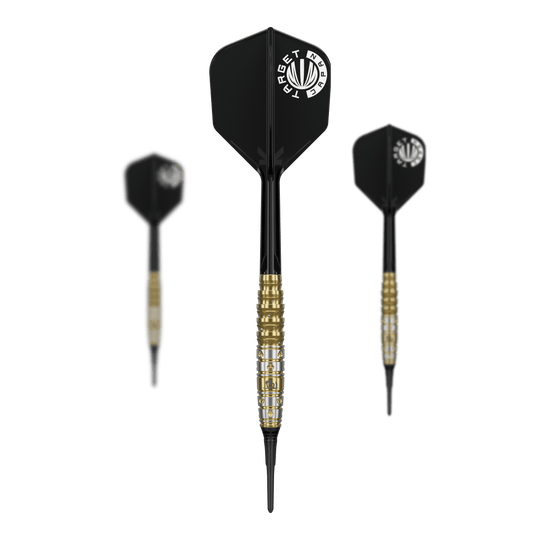 Target Japan Prime Series Mayuko Morita Mayo GEN7.5 Softdarts - 20g Abgebildet ist das Set der Target Japan Prime Series Mayuko Morita Mayo GEN7.5 Softdarts mit 20 Gramm. Das Set zeigt alle enthaltenen Darts und Zubehör für Softdartspieler.