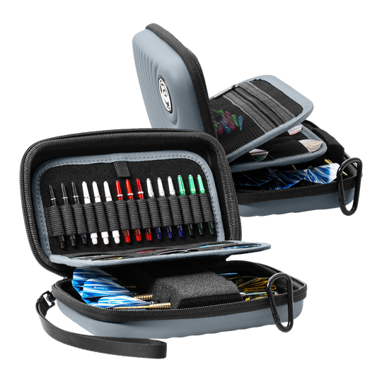 Bulls Orbis XL Dartcase - Grau Dies ist das Bulls Orbis XL Dartcase in Grau. Es schützt und transportiert Ihre Dartpfeile sicher.