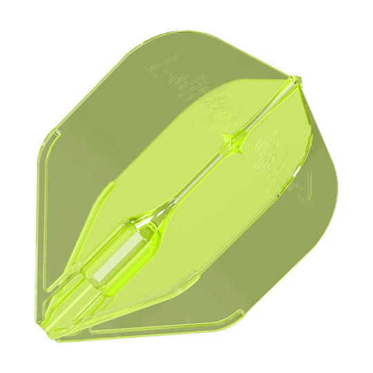 L-Style Fantom L3EZ Flights Neongelb Das Bild zeigt das Produkt "L-Style Fantom L3EZ Flights Neongelb". Es handelt sich um ein Dartflight in leuchtendem Neongelb.