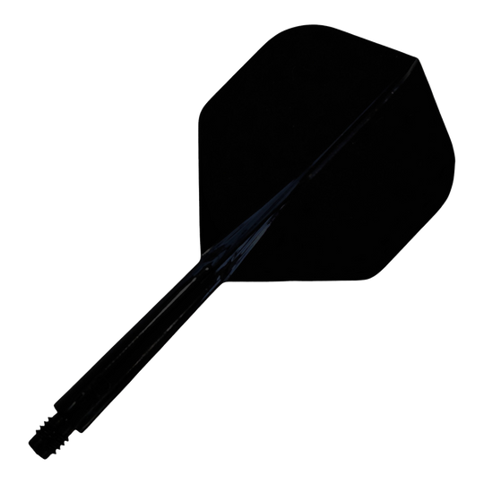 Evolution EVO1 Flight-Shaft-System - Schwarz Abgebildet ist das Evolution EVO1 Flight-Shaft-System in Schwarz. Das Produkt wird einzeln vor weißem Hintergrund präsentiert.
