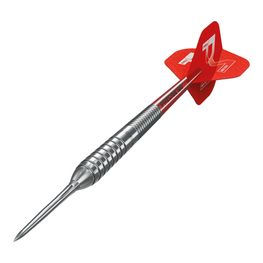Precise 180 Paul Meyer Version 1 Steeldarts Das Bild stellt die Precise 180 Paul Meyer Version 1 Steeldarts dar. Sie zeichnen sich durch ihre Präzision aus.