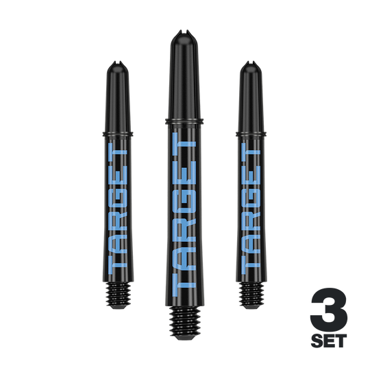 Target Pro Grip TAG Shafts - 3 Sets - Schwarz Blau