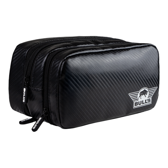 Bulls NL Carbon Wallet Zu sehen ist das Bulls NL Carbon Wallet. Diese elegante Brieftasche wurde speziell für Dartspieler entworfen.