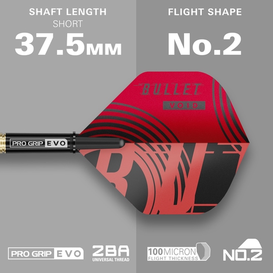 Target Stephen Bunting GEN5 Void Softdarts - 18g Auf dem Bild sind die Target Stephen Bunting GEN5 Void Softdarts - 18g zu sehen. Sie sind ideal für Softdartspiel und bieten eine hochwertige Verarbeitung.