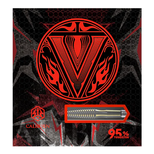 Caliburn V-Series V1 Steeldarts Abgebildet sind die Caliburn V-Series V1 Steeldarts. Diese Darts eignen sich hervorragend für den Präzisionssport.