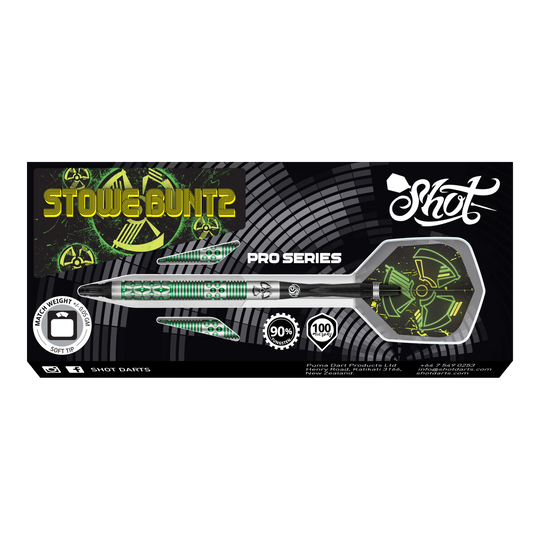 Shot Pro-Series Stowe Buntz 2 Softdarts - 21g