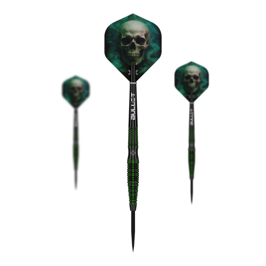 Bullet Poison Steeldarts Abgebildet ist das Produkt Bullet Poison Steeldarts. Die Steeldarts sind für das Dartspiel geeignet.