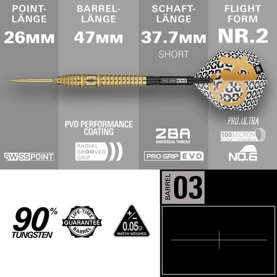 Target Bolide Envy 03 Swiss Point Steeldarts Zu sehen sind die Target Bolide Envy 03 Swiss Point Steeldarts. Diese Darts haben ein modernes Aussehen und sind für Profis geeignet.