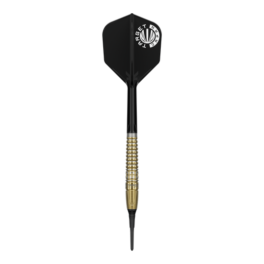 Target Japan Prime Series Harith Lim HotShot GEN3 Softdarts - 18g Die Abbildung zeigt die Target Japan Prime Series Harith Lim HotShot GEN3 Softdarts mit einem Gewicht von 18g. Das Produkt ist modern gestaltet und ideal für Dartspieler.