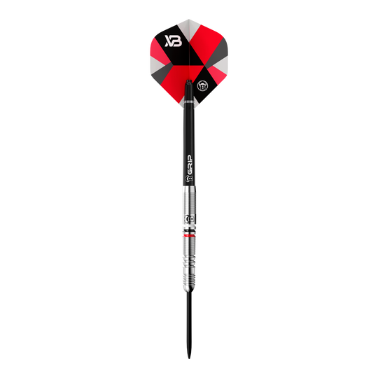 Bulls Xanti Van Den Bergh Steeldarts - 22g Das Bild zeigt die Bulls Xanti Van Den Bergh Steeldarts - 22g. Hochwertige Steeldarts für präzises Dartspiel.