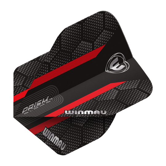 Winmau Prism Alpha Red Standard Flights