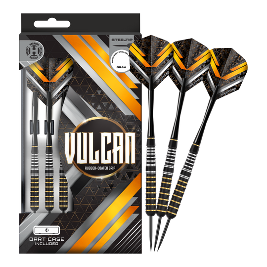 Harrows Vulcan Steeldarts Zu sehen sind hier Harrows Vulcan Steeldarts. Die Darts werden komplett dargestellt.