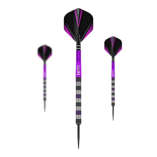 Red Dragon Gemma Hayter Steeldarts - 22g Hier sieht man ein Set der Red Dragon Gemma Hayter Steeldarts - 22g. Die Darts sind für professionelle Dartspieler geeignet.