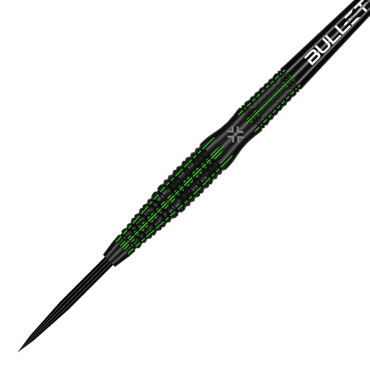 Bullet Poison Steeldarts Hier ist der Bullet Poison Steeldart aus einer anderen Perspektive zu sehen. Diese Steeldarts sind für beste Ergebnisse konzipiert.